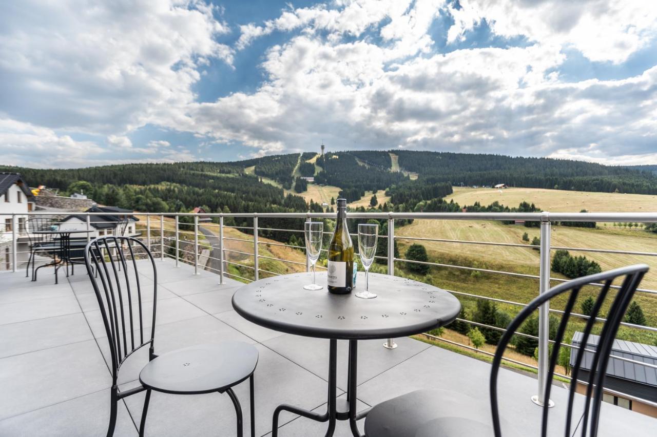 Wellness Villa Klinovec Views Лоучна-под-Кліновцем Екстер'єр фото
