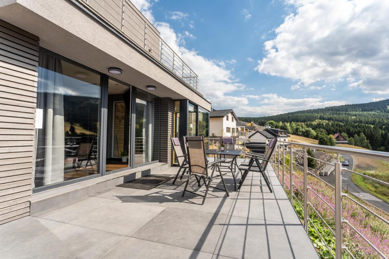 Wellness Villa Klinovec Views Лоучна-под-Кліновцем Екстер'єр фото
