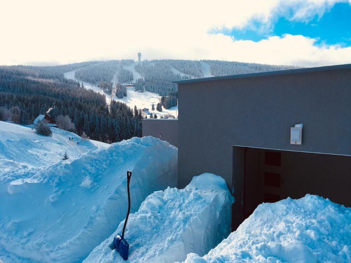 Wellness Villa Klinovec Views Лоучна-под-Кліновцем Екстер'єр фото