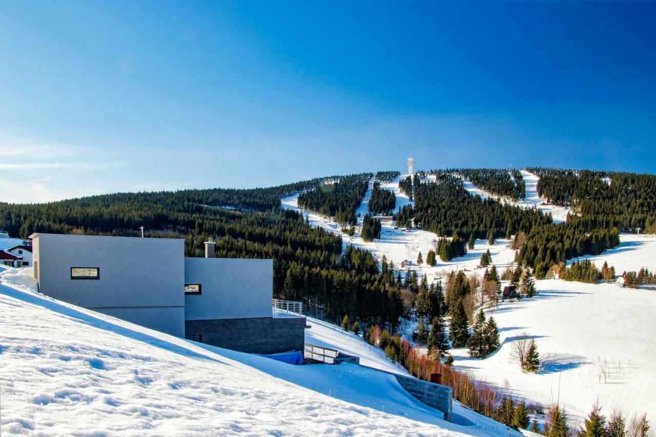 Wellness Villa Klinovec Views Лоучна-под-Кліновцем Екстер'єр фото