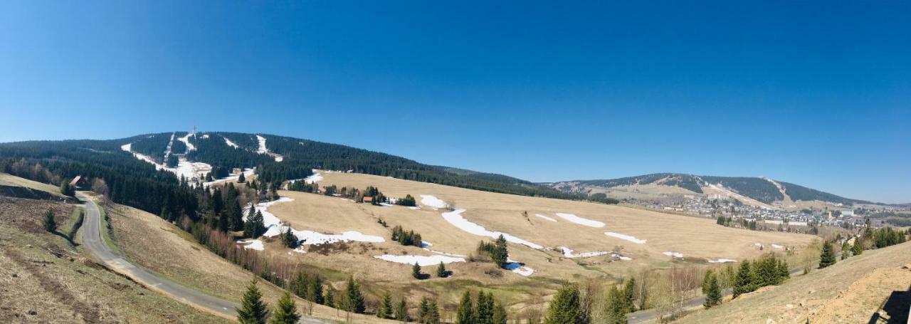 Wellness Villa Klinovec Views Лоучна-под-Кліновцем Екстер'єр фото